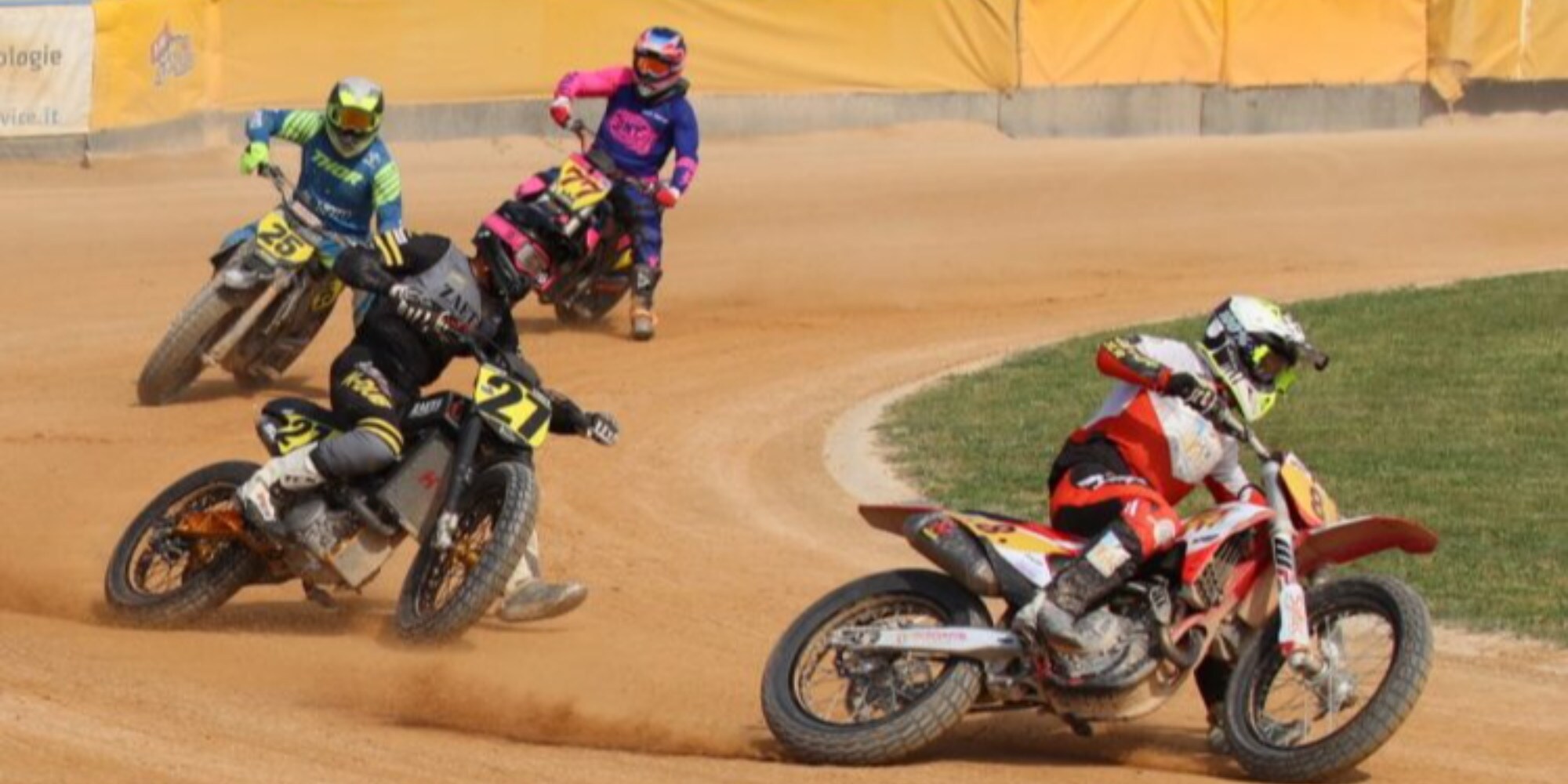 Manubri Larghi: Boncinelli, l'astro nascente del Flat Track