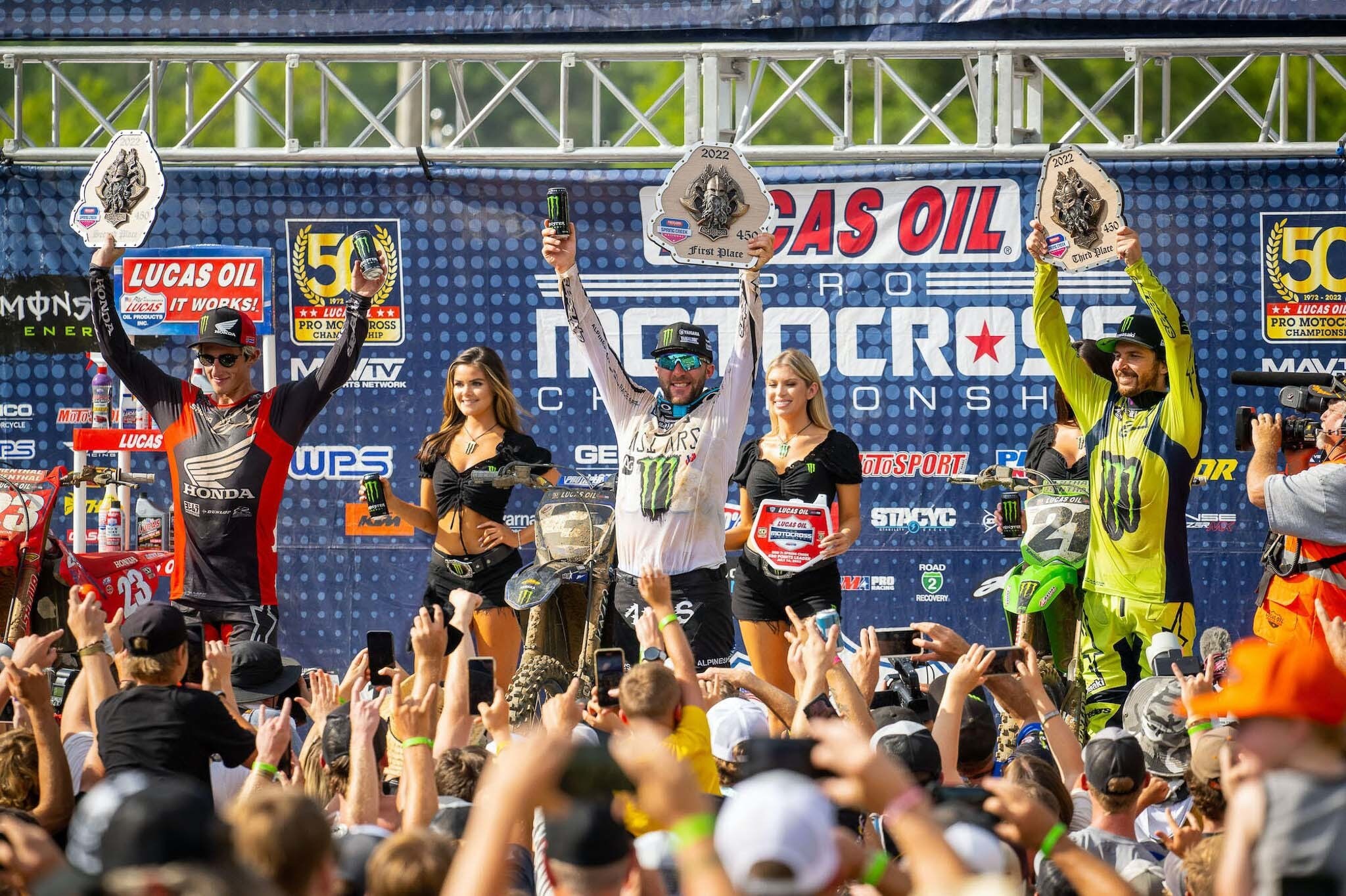 National 450: poker di Tomac a Spring Creek