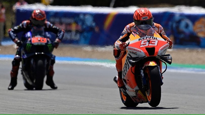 MotoGP, Quartararo: “I’d like to battle with Marquez, he’s taught me so much”