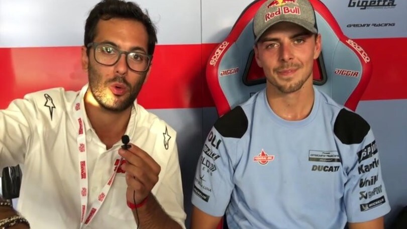 Fabio Di Giannantonio nel post gara della Race of Champions