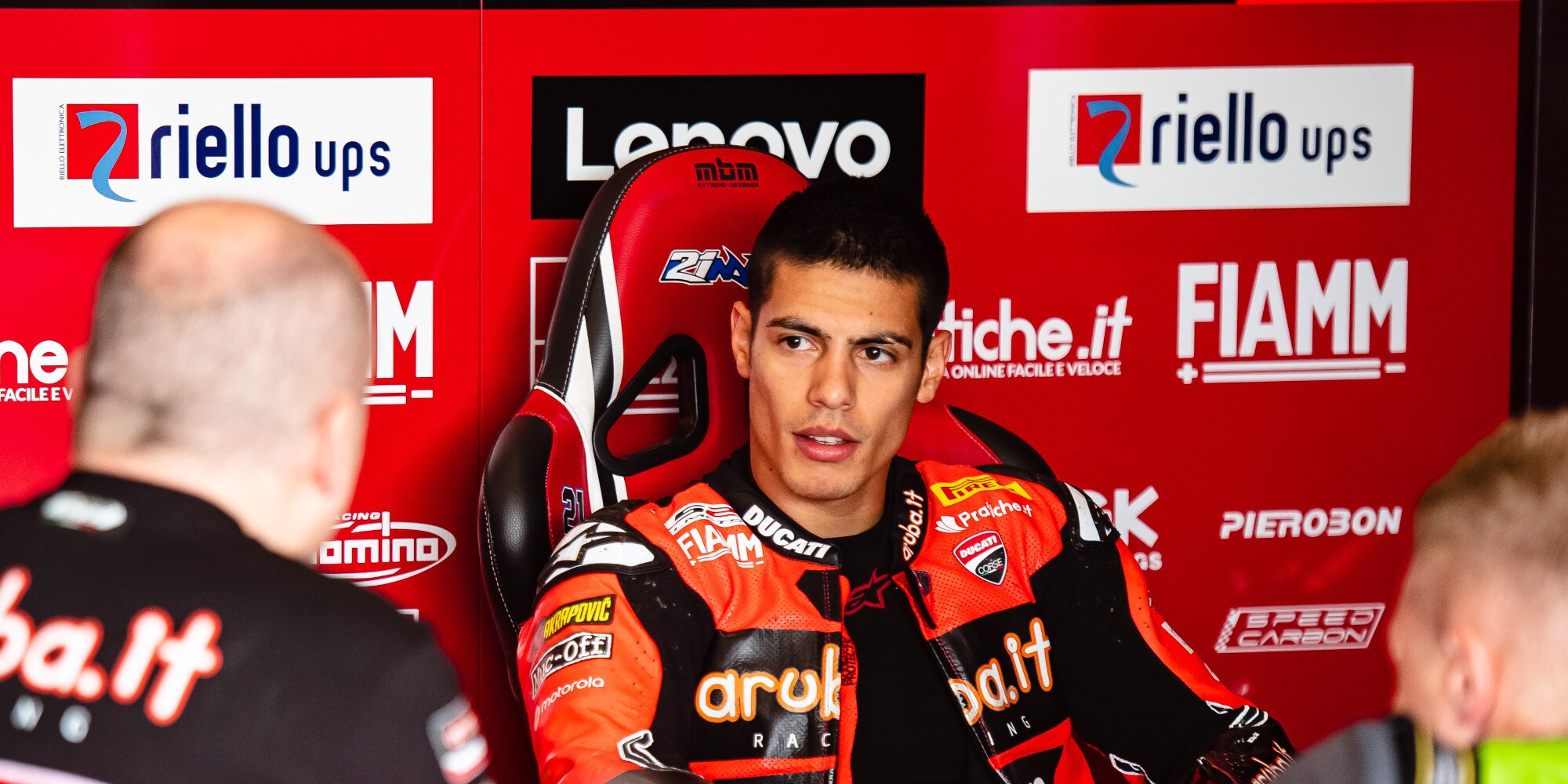 SBK Most, Rinaldi: “Contento per oggi, abbiamo lavorato bene”
