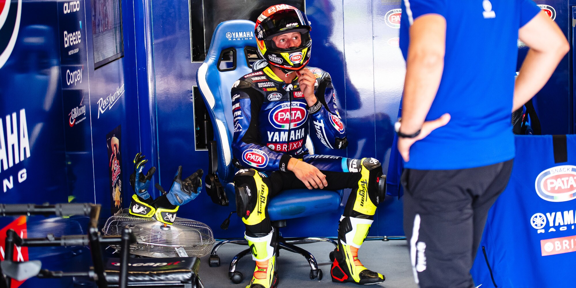SBK, Locatelli a Most: “Sono migliorato, ma non abbastanza”