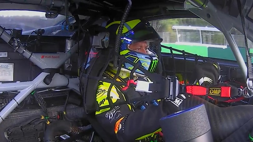 GT, 24 Ore di Spa-Francorchamps: Valentino Rossi è 17° con la sua Audi