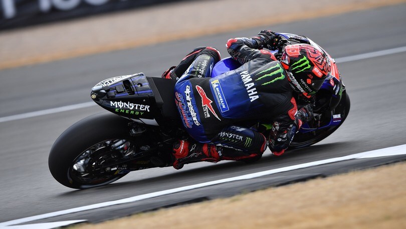 MotoGP Silverstone, FP2: Quartararo alza la voce, Bagnaia solo 11°
