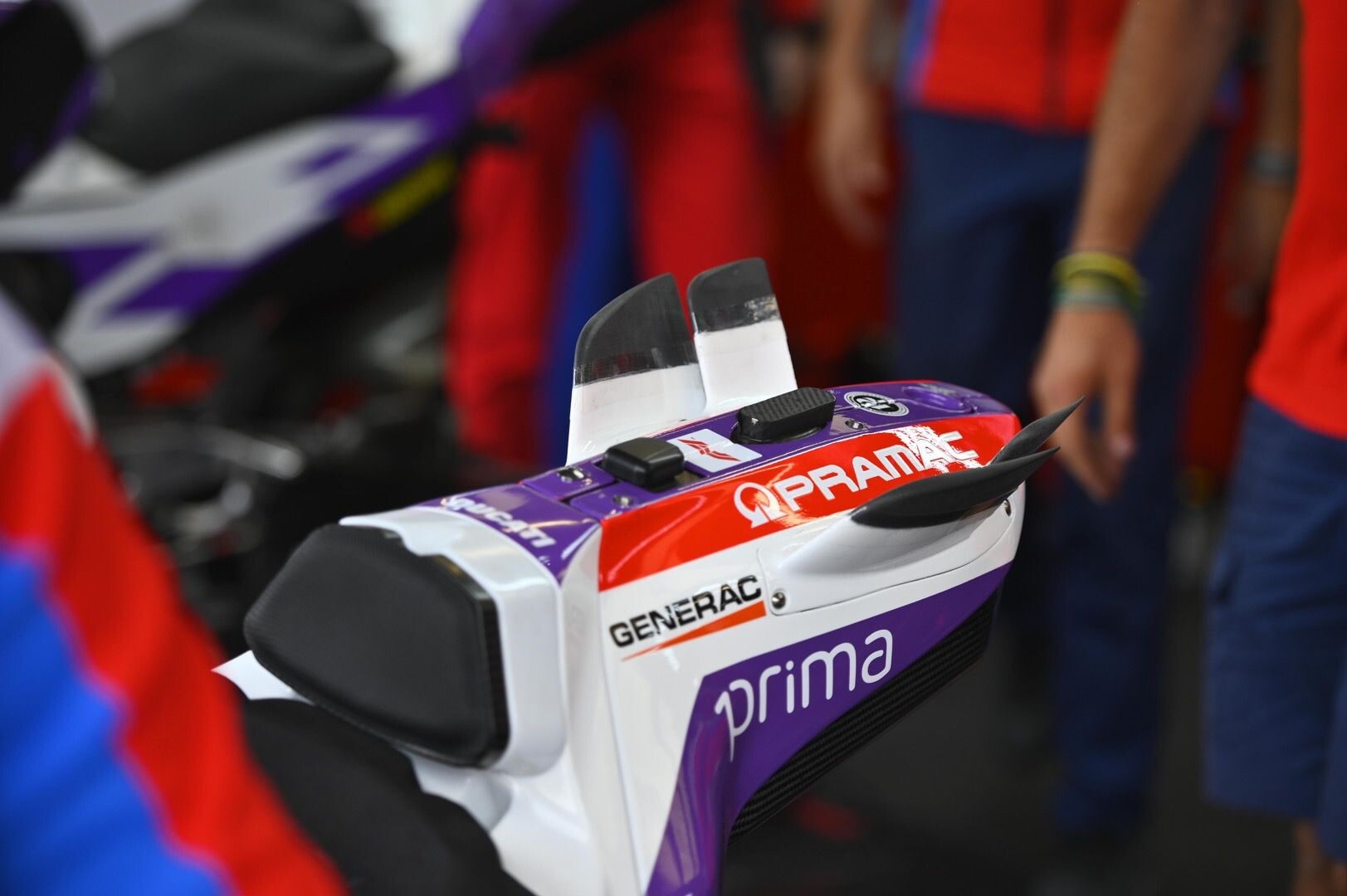 British GP: new fairing and winglets for Ducati