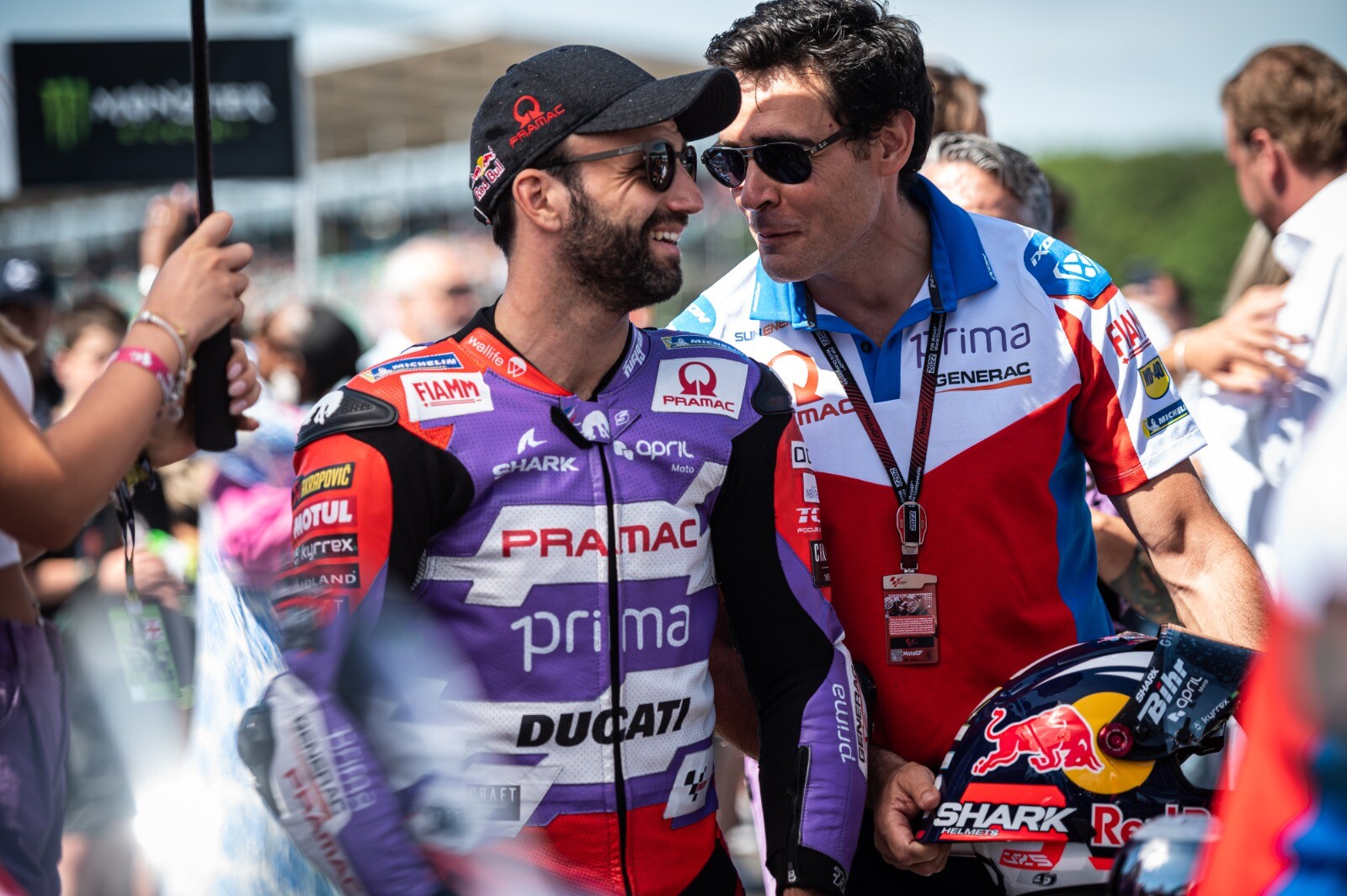 MotoGP, Silverstone: il GP Gran Bretagna del team Prima Pramac Racing