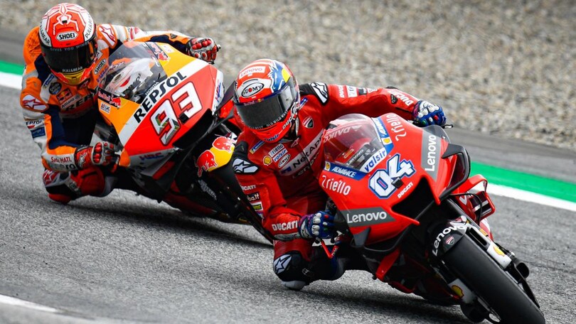 MotoGP, Dovizioso: “Le battaglie con Marquez? Belle, ma stressanti”