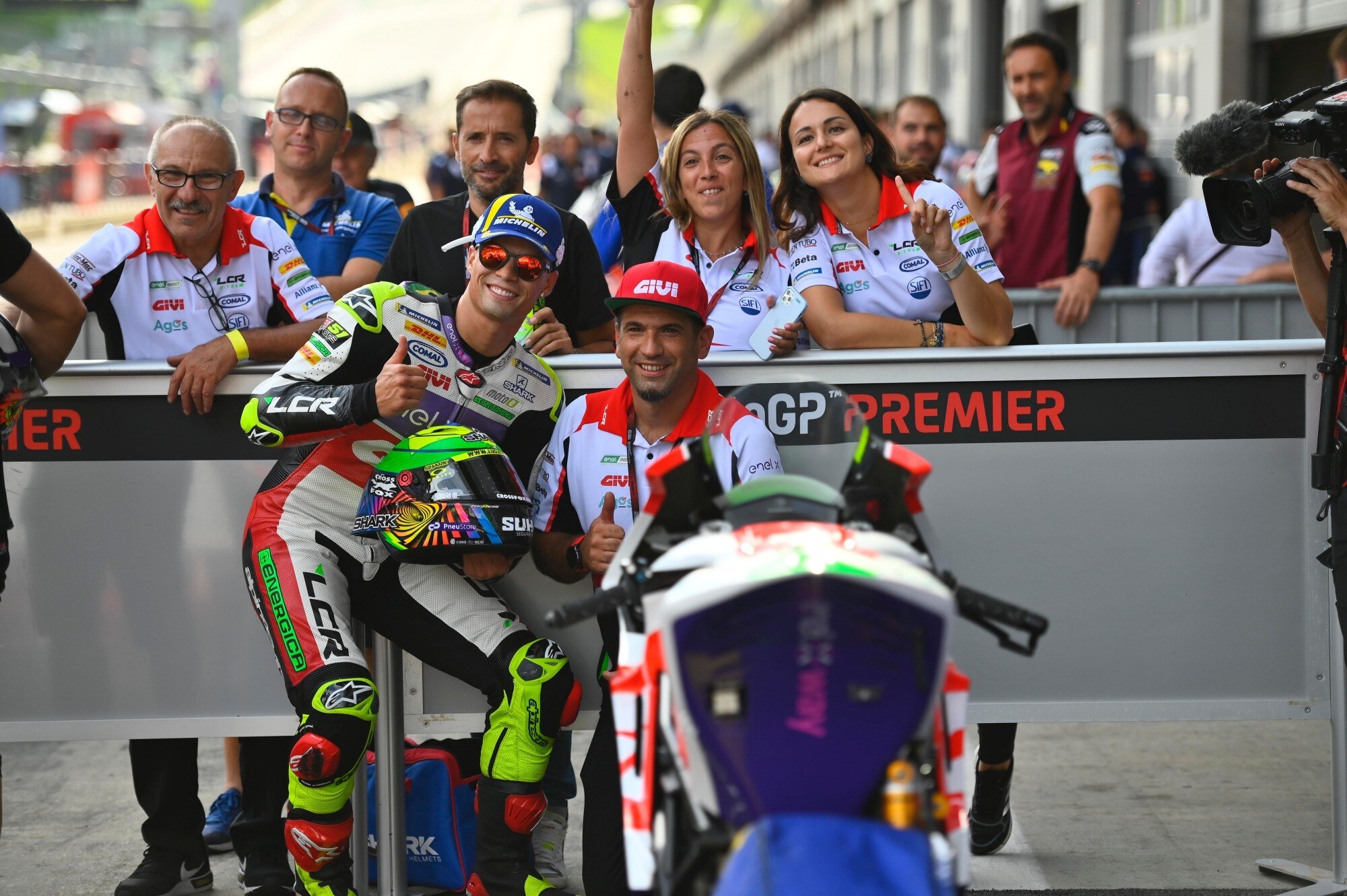 MotoE, GP Austria: Granado in pole davanti a un trio di italiani