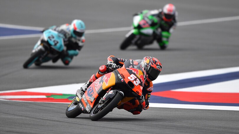 Moto3, GP Austria: Oncu firma le FP3 su Sasaki. Tre gli italiani in Q2