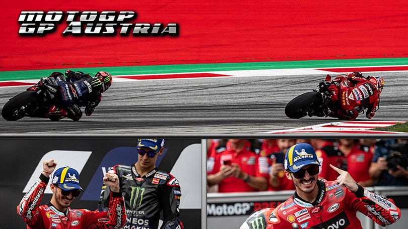 MotoGP: Bagnaia conquista l’Austria, con Quartararo in scia