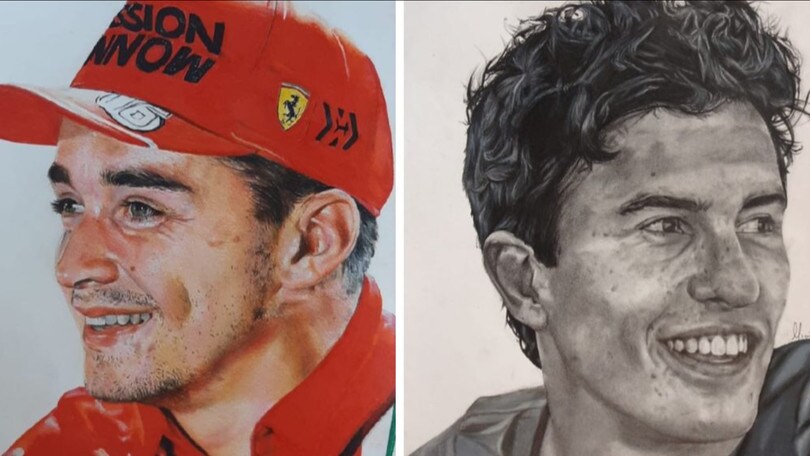 In mostra a Bellagio i ritratti dei grandi campioni del Motorsport