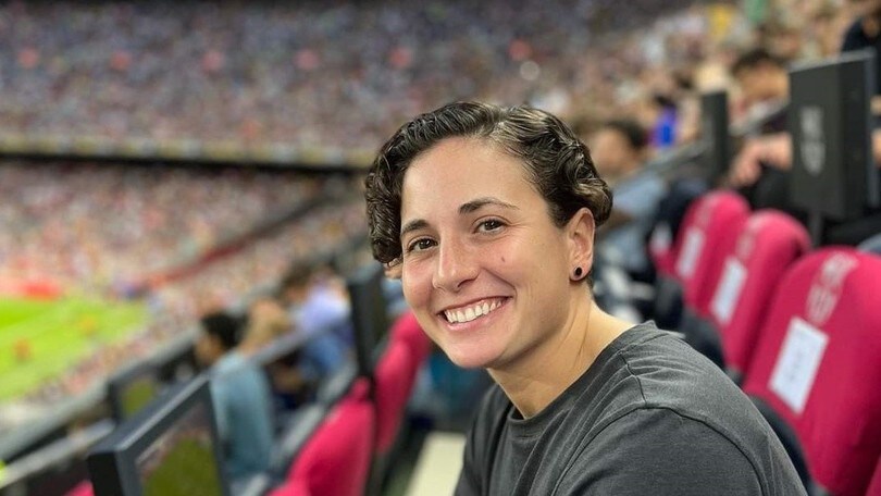 La Carrasco pensa (anche) al calcio: Ana ospite del Barcellona FC