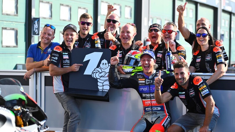 MotoE Misano: Aegerter conquista la pole, Casadei 2° con caduta