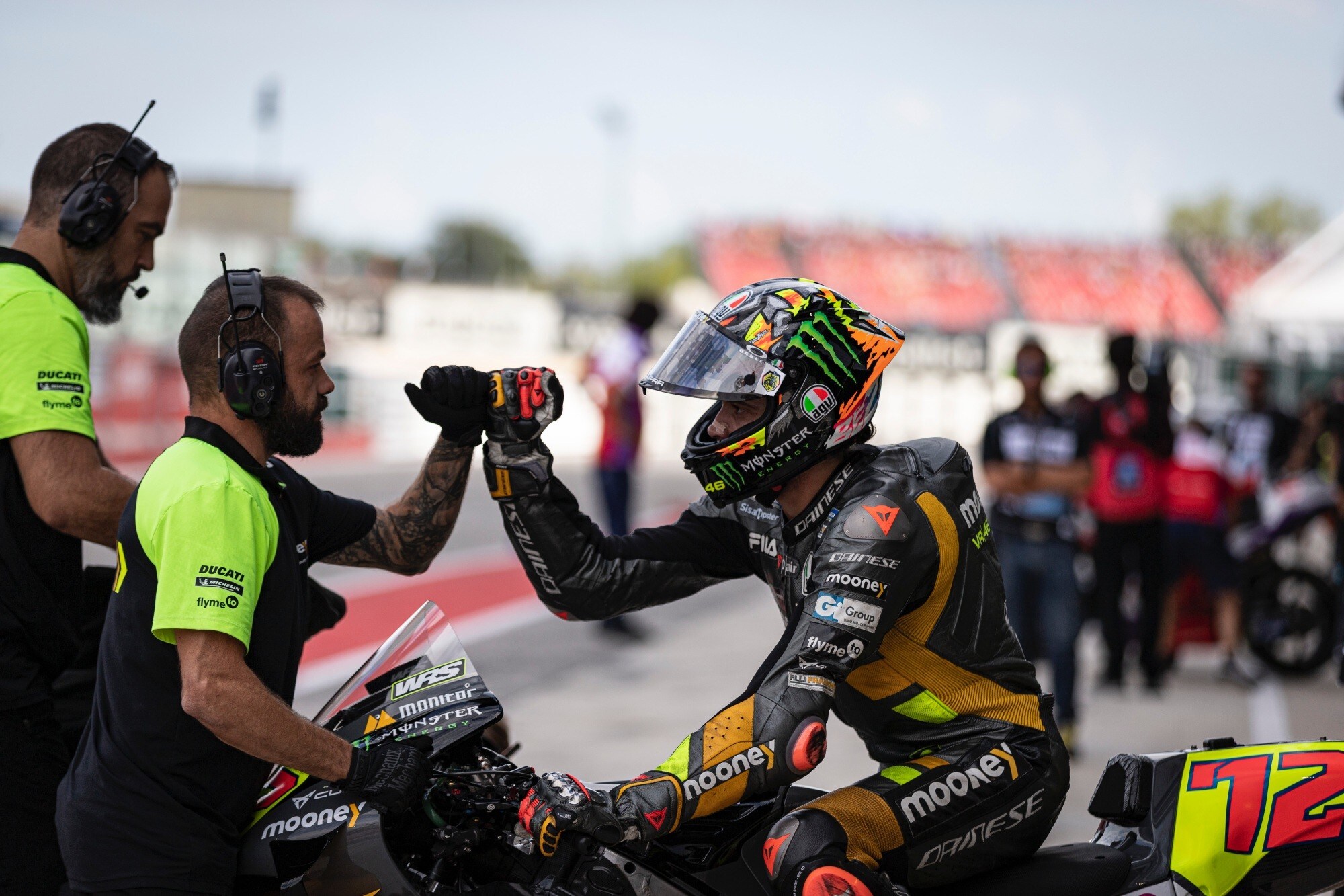 MotoGP, Bezzecchi: “Ho l'ignoranza giusta per lottare, ma vorrei aiutare Bagnaia”