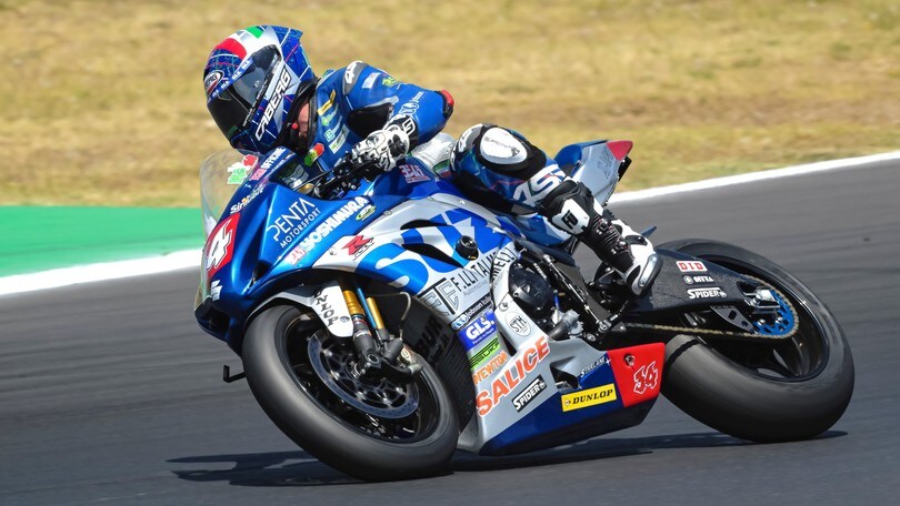 CIV SBK, Manfredi non disponibile: il team Penta assente al Mugello