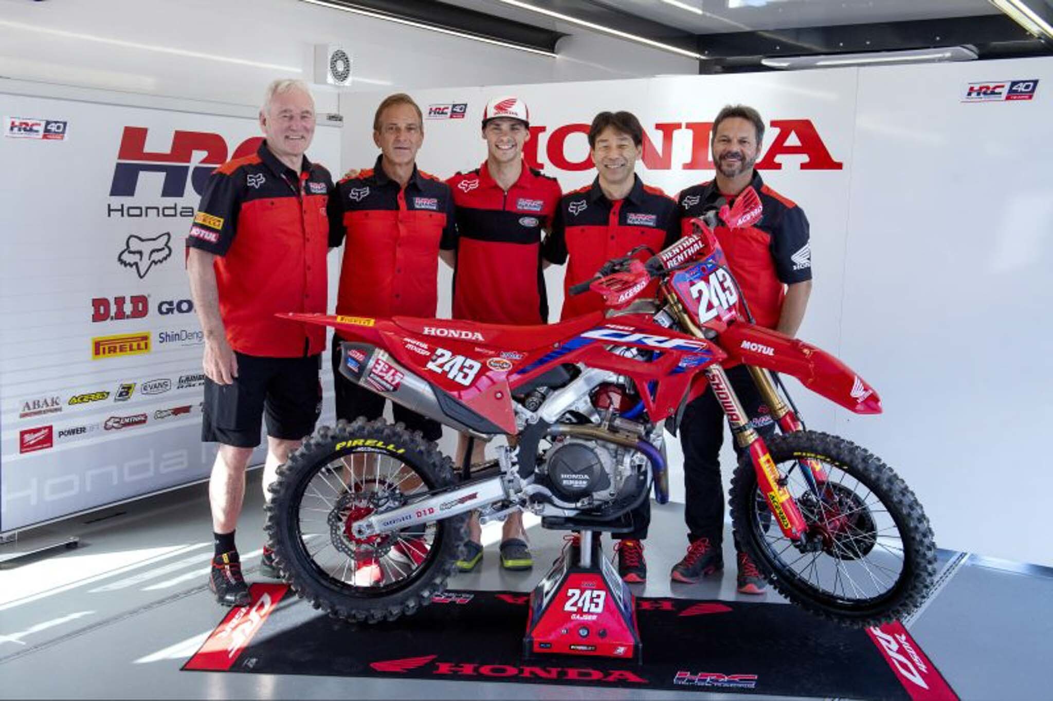 MXGP: HRC annuncia la formazione 2023