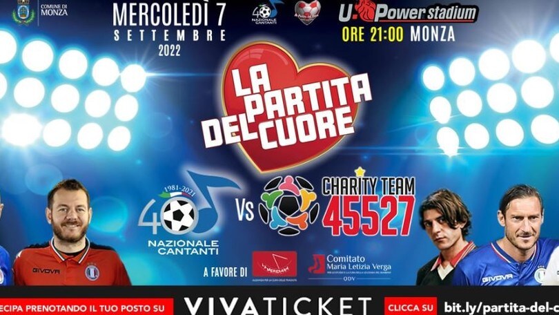 MotoGP e Formula 1 insieme nel calcio: Partita del Cuore a Monza