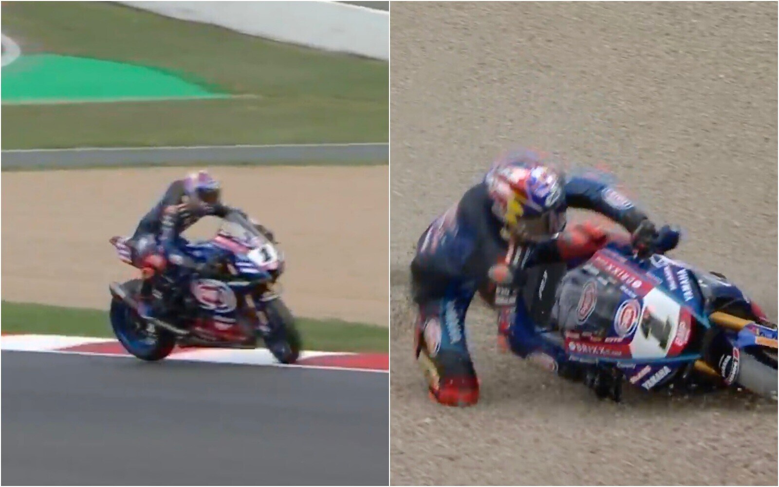 SBK Magny Cours: numero da circo di Razgatlioglu in Gara 1