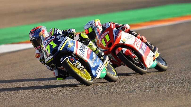 Moto3, Sasaki firma le fp1 ad Aragon su Izan Guevara. Nono Foggia