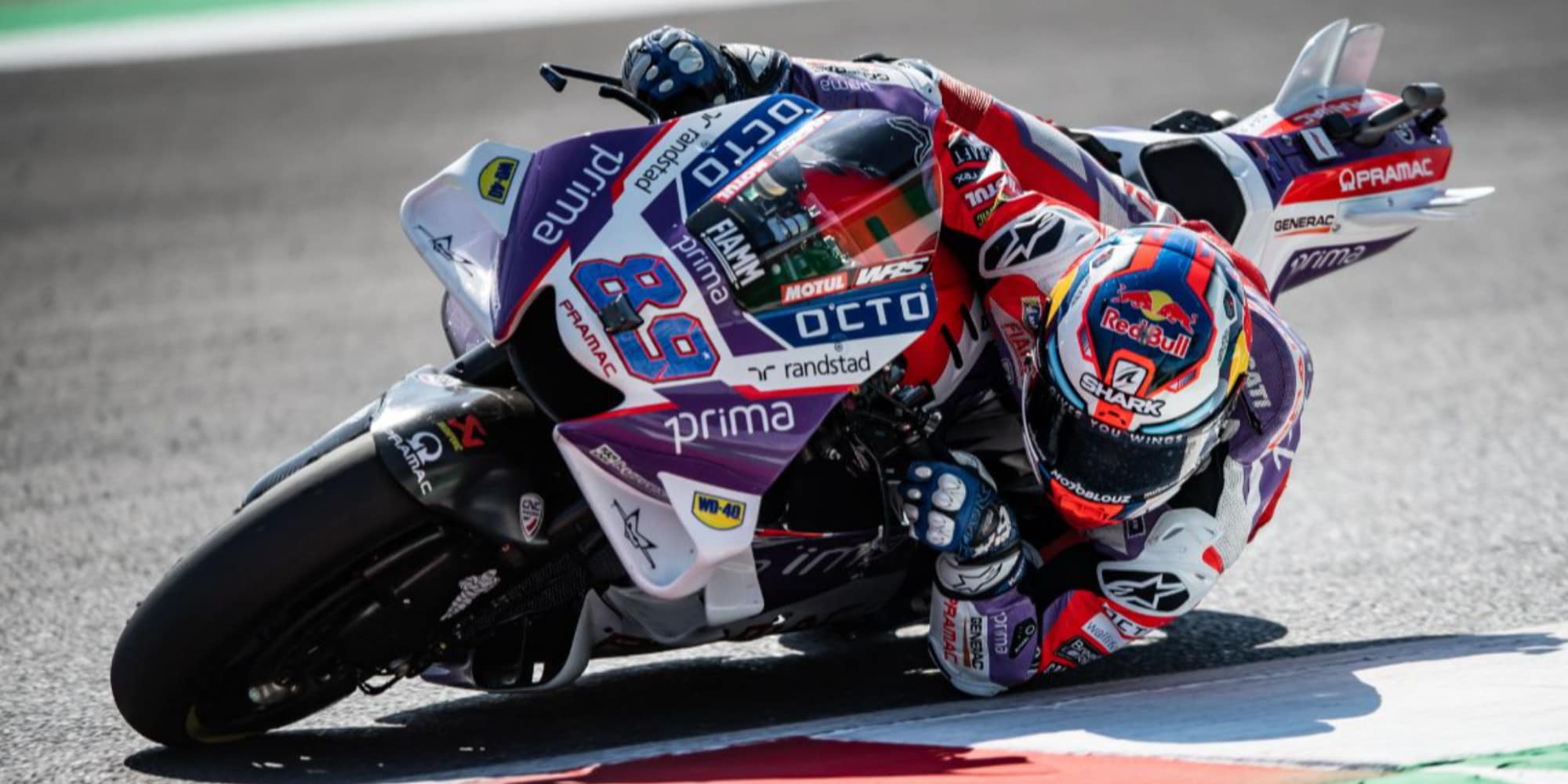 MotoGP Aragon: Jorge Martin torna in vetta nella FP2, quarto Bastianini