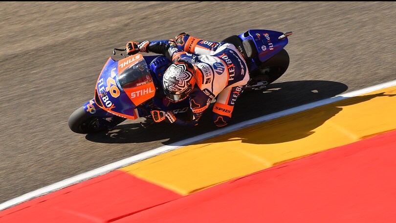 FP2 Moto2 Aragon: Primeggia Canet davanti a Fernandez, Arbolino 5°