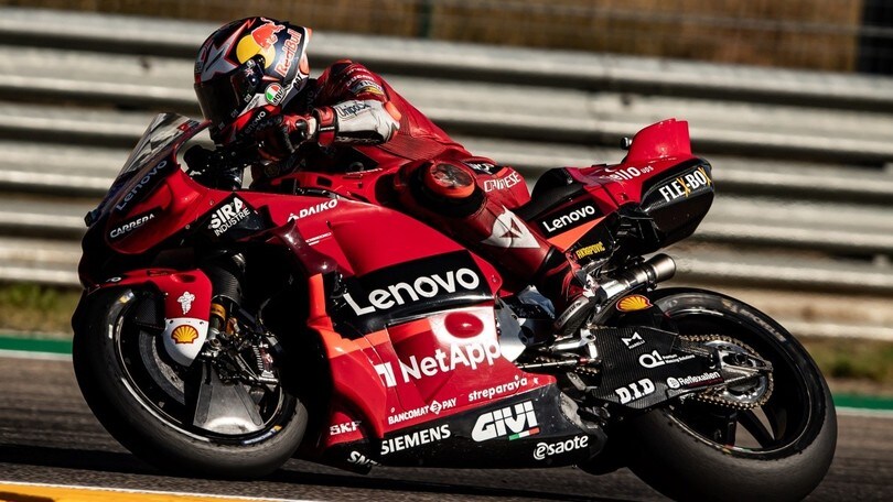 GP Aragòn, FP3: Dominio Ducati, Marquez e le Aprilia fuori dalla Q2