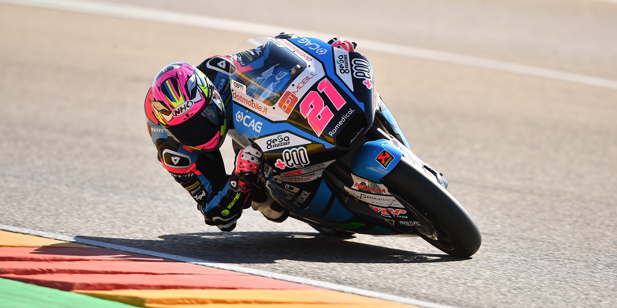 Moto2 Aragon: Lopez firma le FP3, Arbolino migliore azzurro