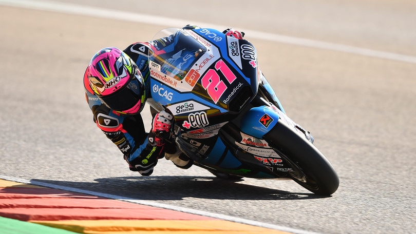 Moto2 Aragon: Lopez firma le FP3, Arbolino migliore azzurro