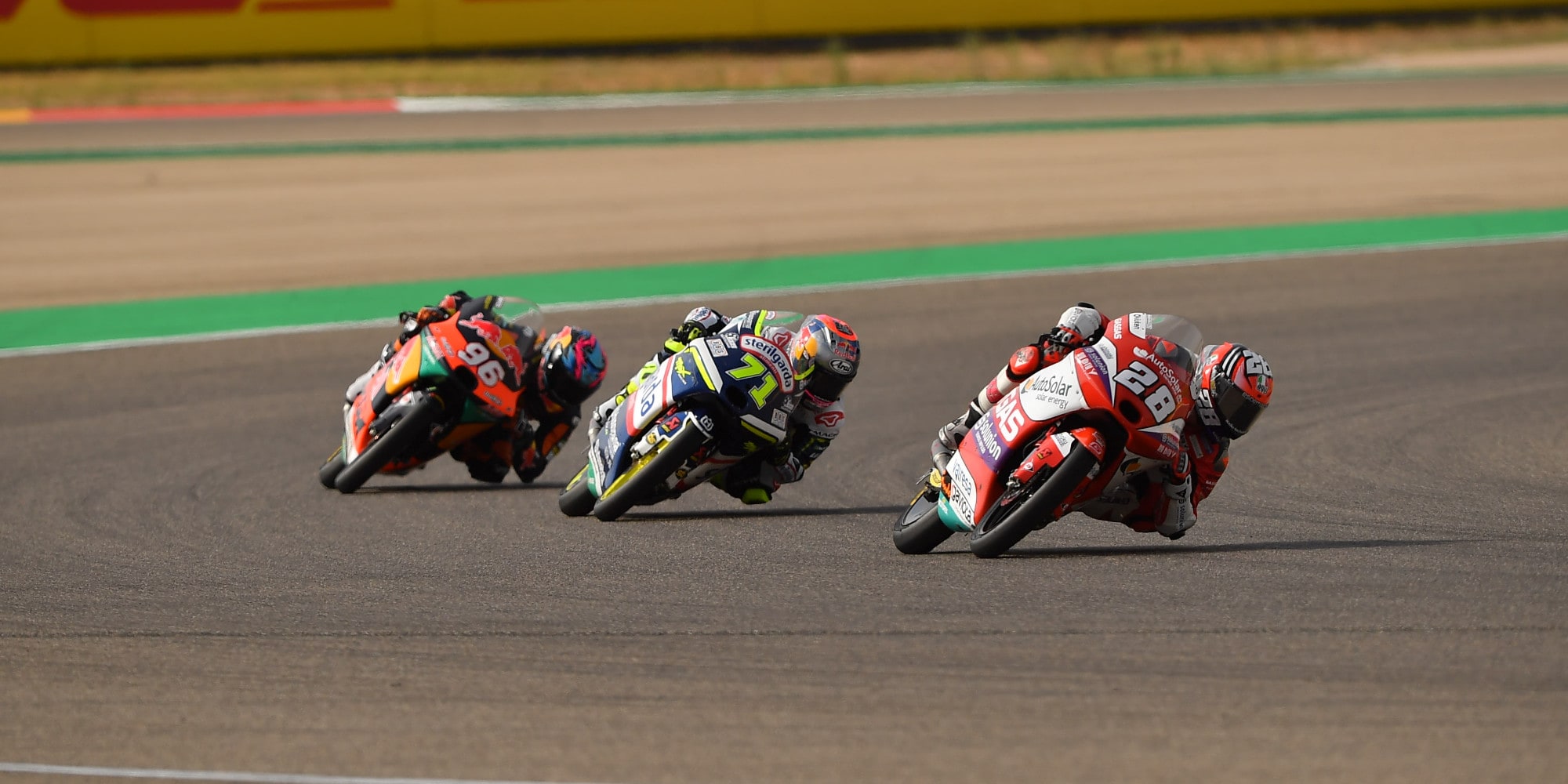 Moto3, Guevara domina e trionfa ad Aragon. Garcia e Foggia in ombra