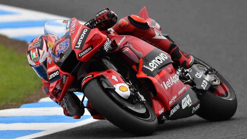 MotoGP Giappone: Miller-Bagnaia, doppietta Ducati in FP1 a Motegi