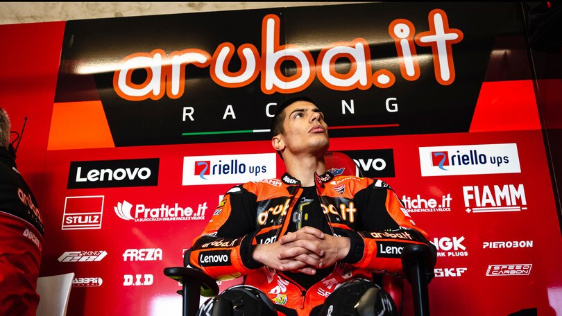 SBK Barcellona, Rinaldi: “Siamo stati veloci seppur con un feeling con la moto basso”