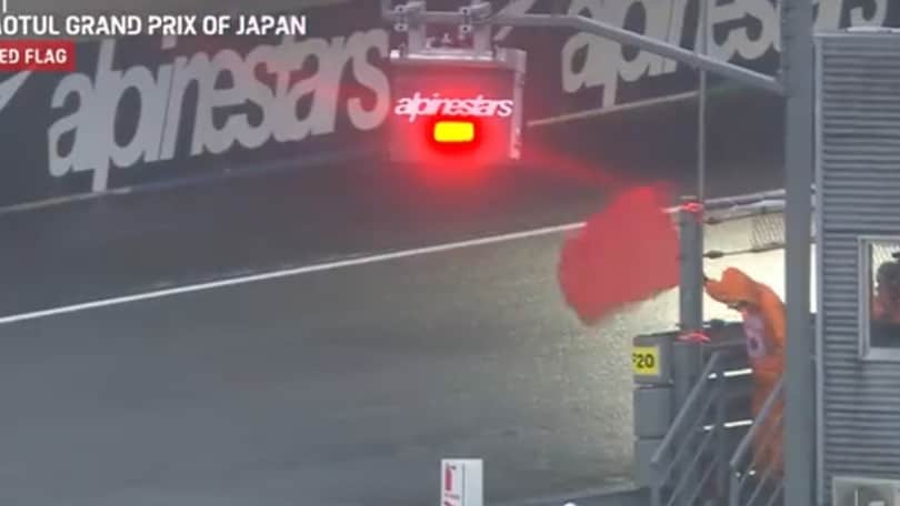 GP Giappone, diluvia a Motegi: cancellate le FP3 della MotoGP