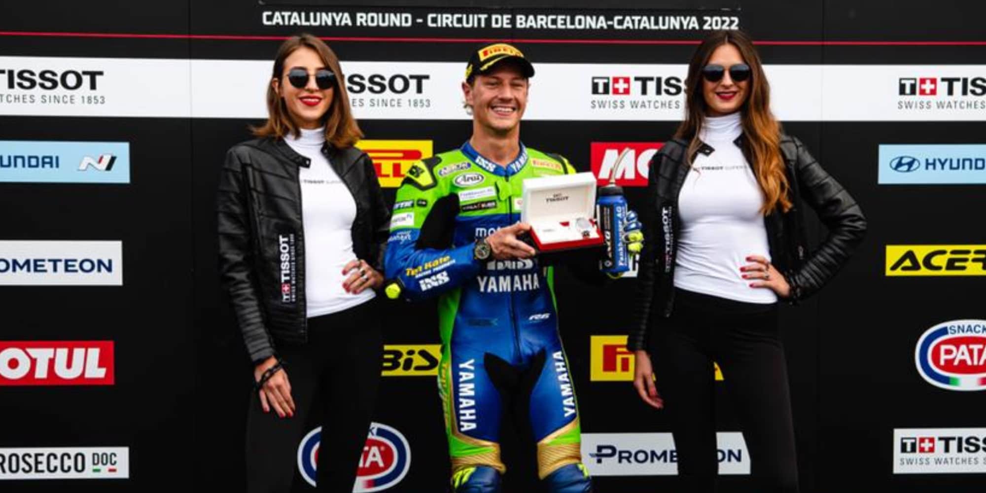 SSP Barcellona, SP: super pole di Aegerter, Caricasulo terzo