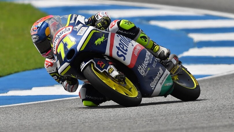 Moto3 Thailandia: Sasaki beffa Suzuki nella FP2, Rossi 3°