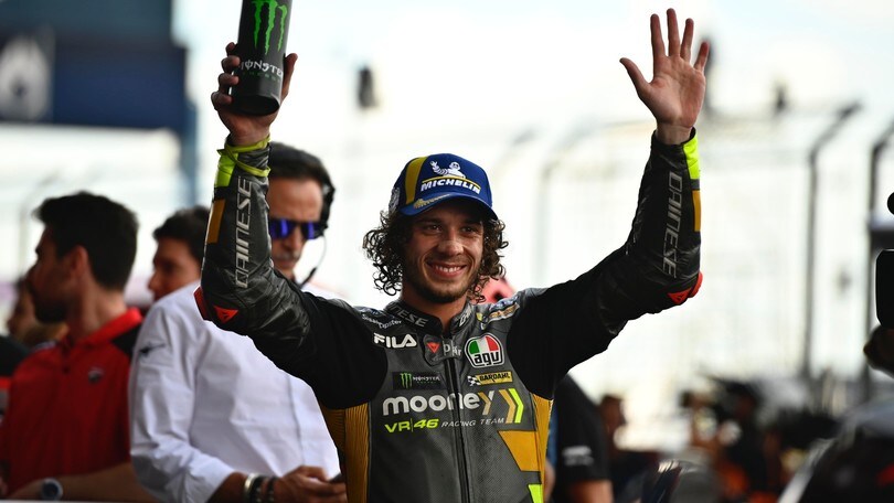 MotoGP Thailandia, Bezzecchi: "Mi sono detto "giro da solo": meglio non poteva andare"