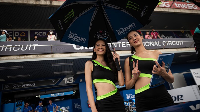 MotoGP Thailandia, tutte le ombrelline del 17esimo GP