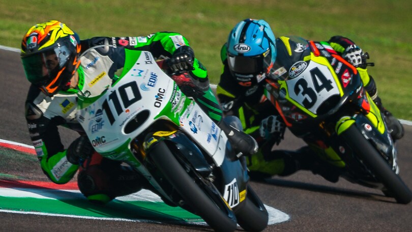 CIV Imola: Carraro vince Gara 1 della Moto3, Tiezzi ci prova ma è 2°
