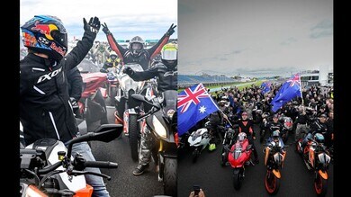 Miller, Binder e Garden in parata insieme ai tifosi in Australia