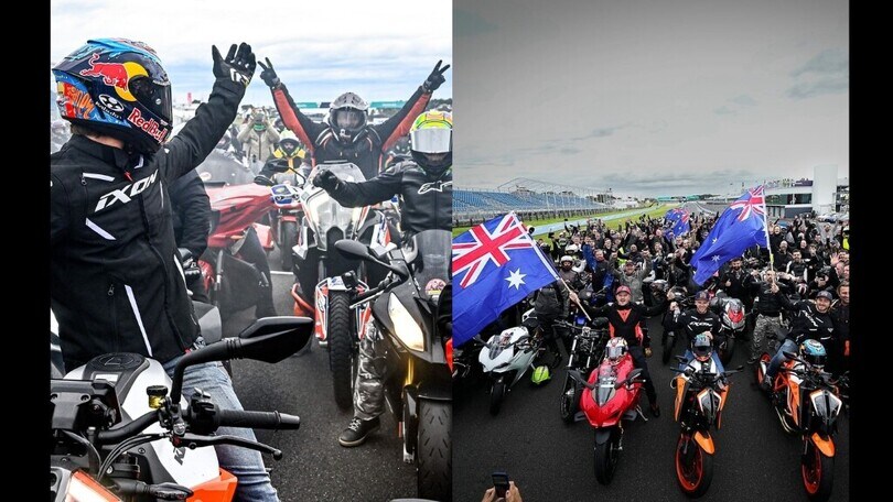 Miller, Binder e Garden in parata insieme ai tifosi in Australia