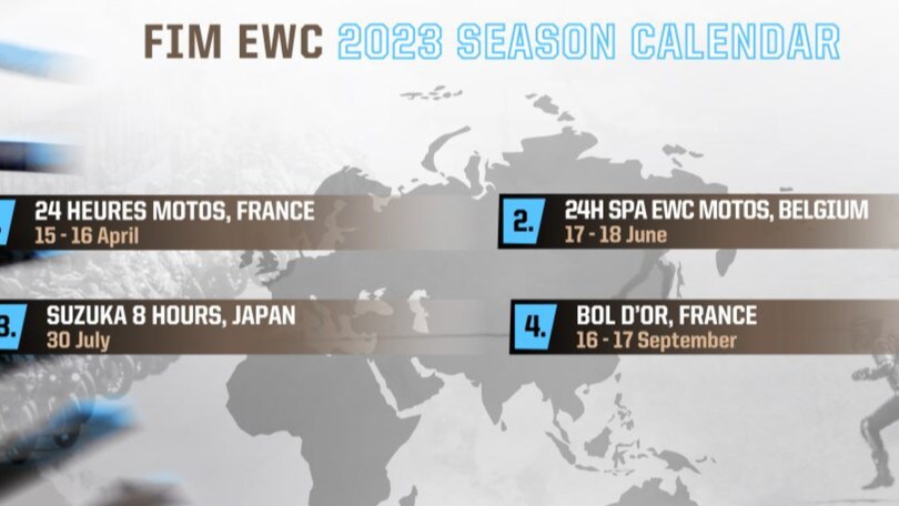 EWC: Quattro appuntamenti anche per la stagione 2023