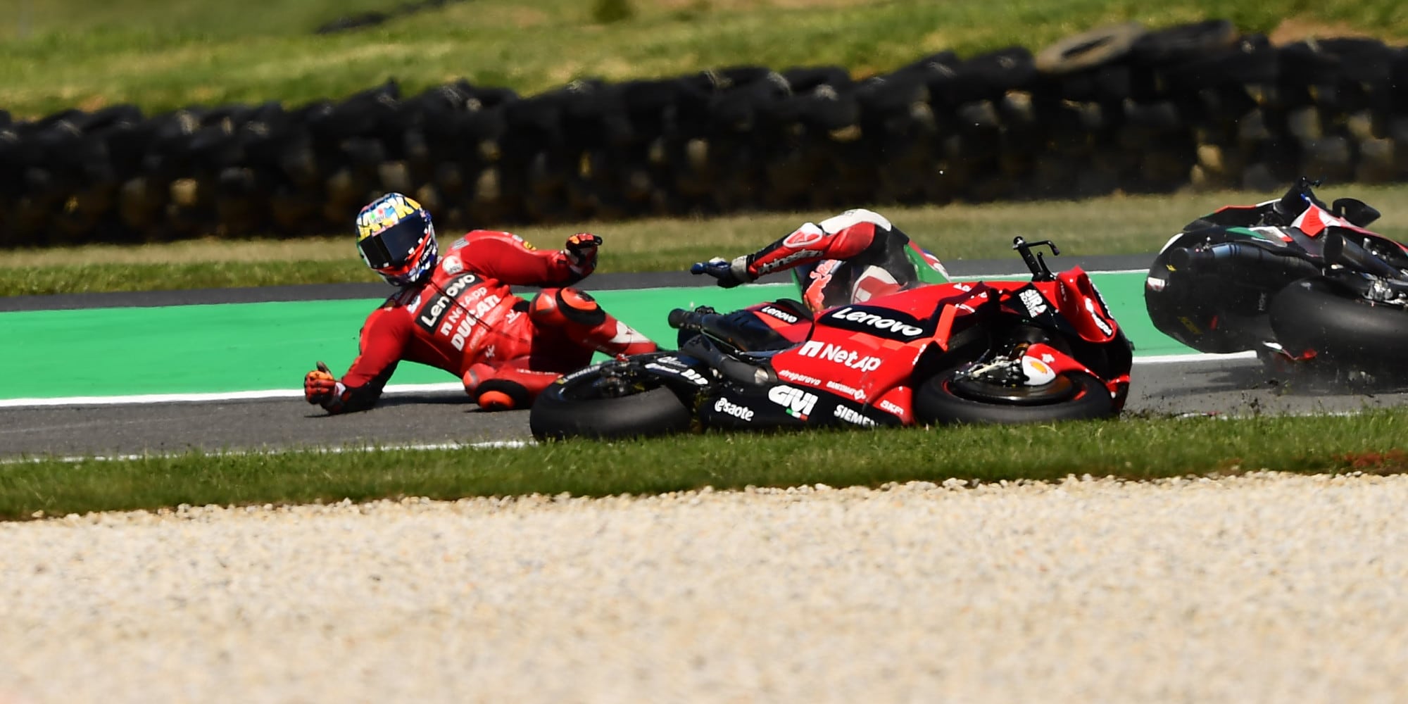 Video – MotoGP Australia: Miller ko alla curva…Miller