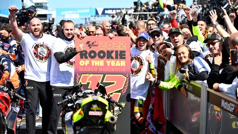 GP Australia, Bezzecchi rookie dell'anno: “Con Pecco non mi sono trattenuto”
