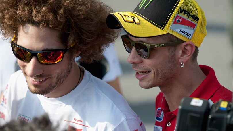 MotoGP, Rossi ricorda Simoncelli: "Vorrei che tu fossi qui"
