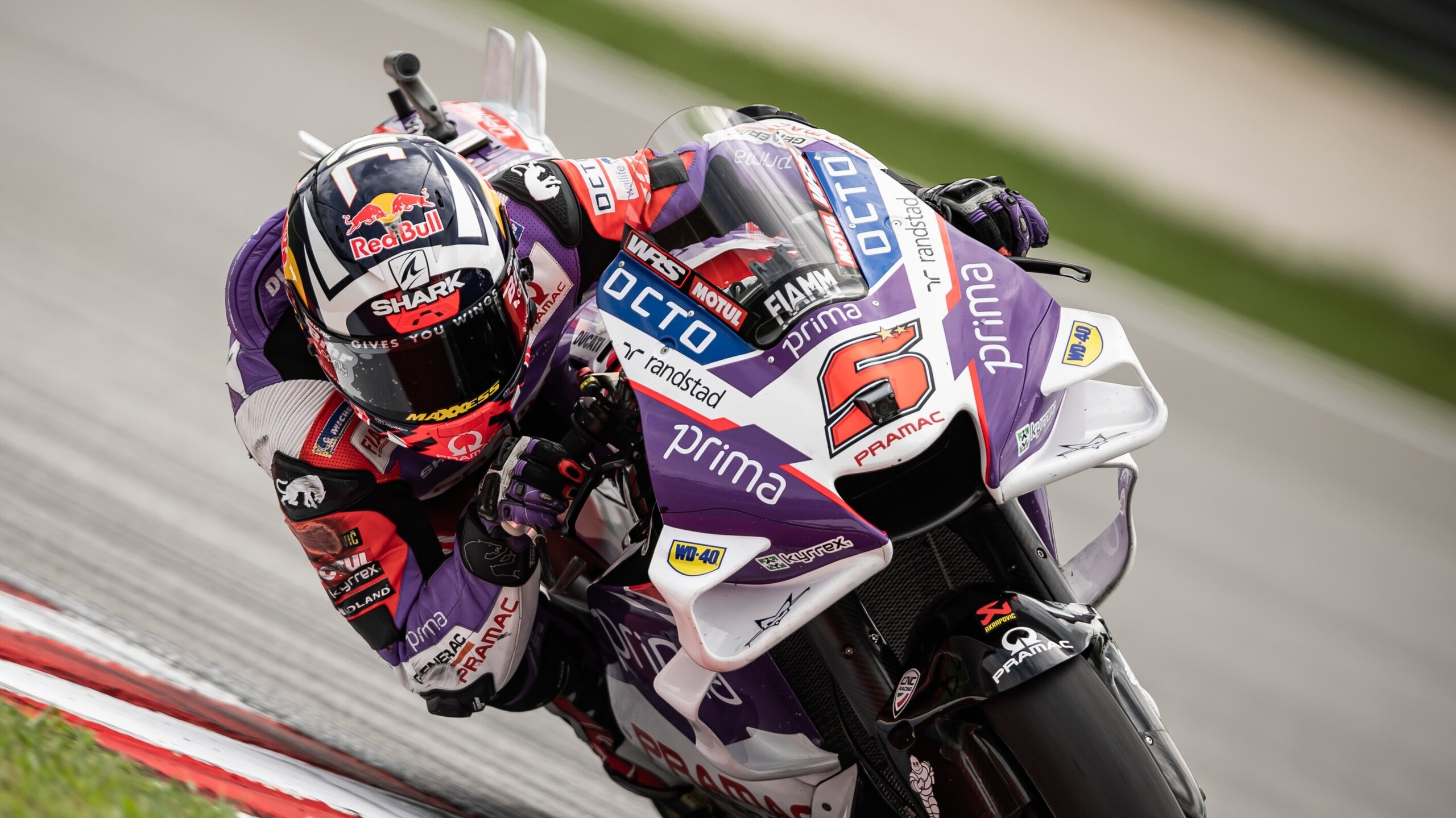 MotoGP Malesia: i piloti Prima Pramac in azione a Sepang