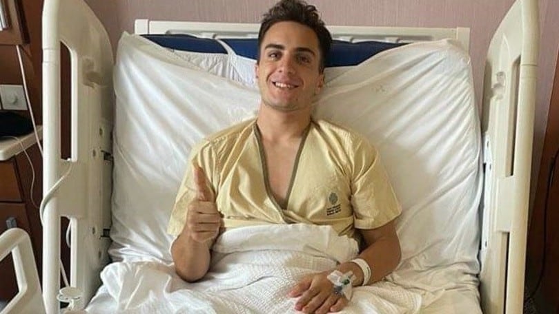 Moto3, primo intervento chirurgico riuscito per Stefano Nepa