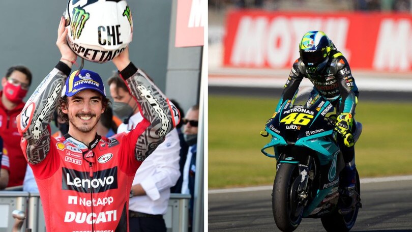 MotoGP: da Valencia a Valencia, il ritiro di Rossi ed il match point di Bagnaia