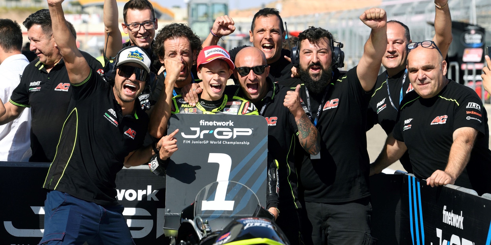 FIM JuniorGP, Guido Pini nella storia: è lui il campione ETC 2022