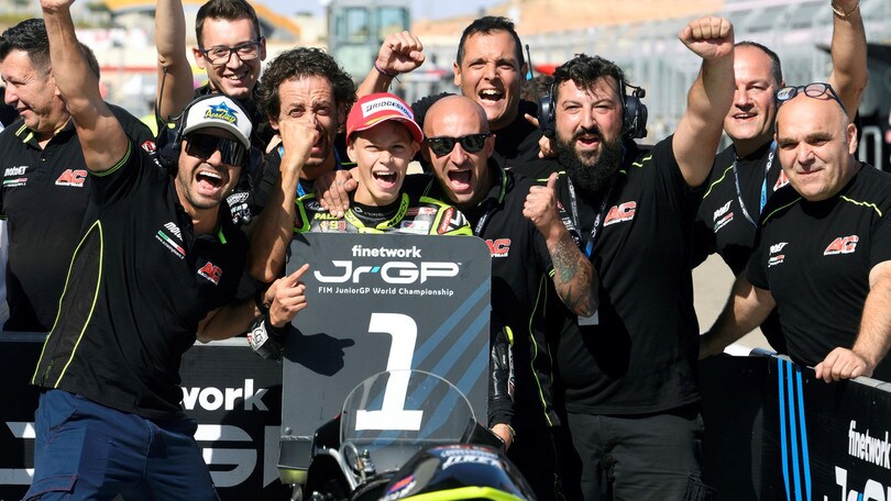 FIM JuniorGP, Guido Pini nella storia: è lui il campione ETC 2022