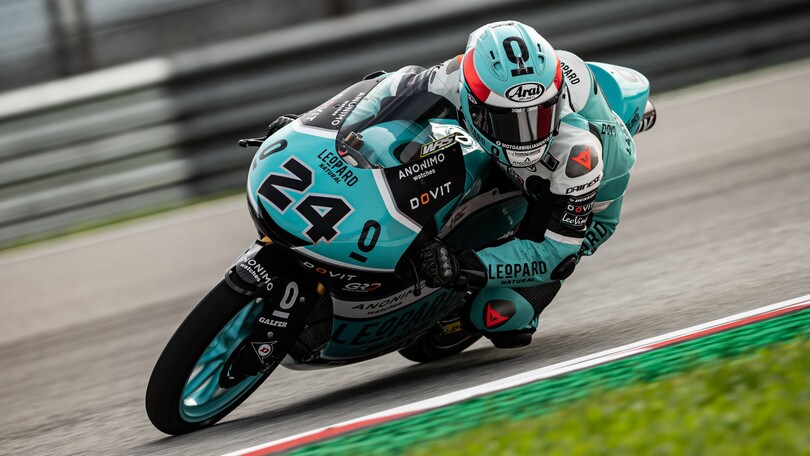 Moto3 Valencia: doppietta Leopard nelle FP2, con Suzuki davanti a Foggia