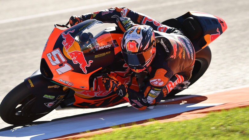 Moto2 Valencia: Acosta firma le FP2, Pasini ed Arbolino in Q2 provvisoria